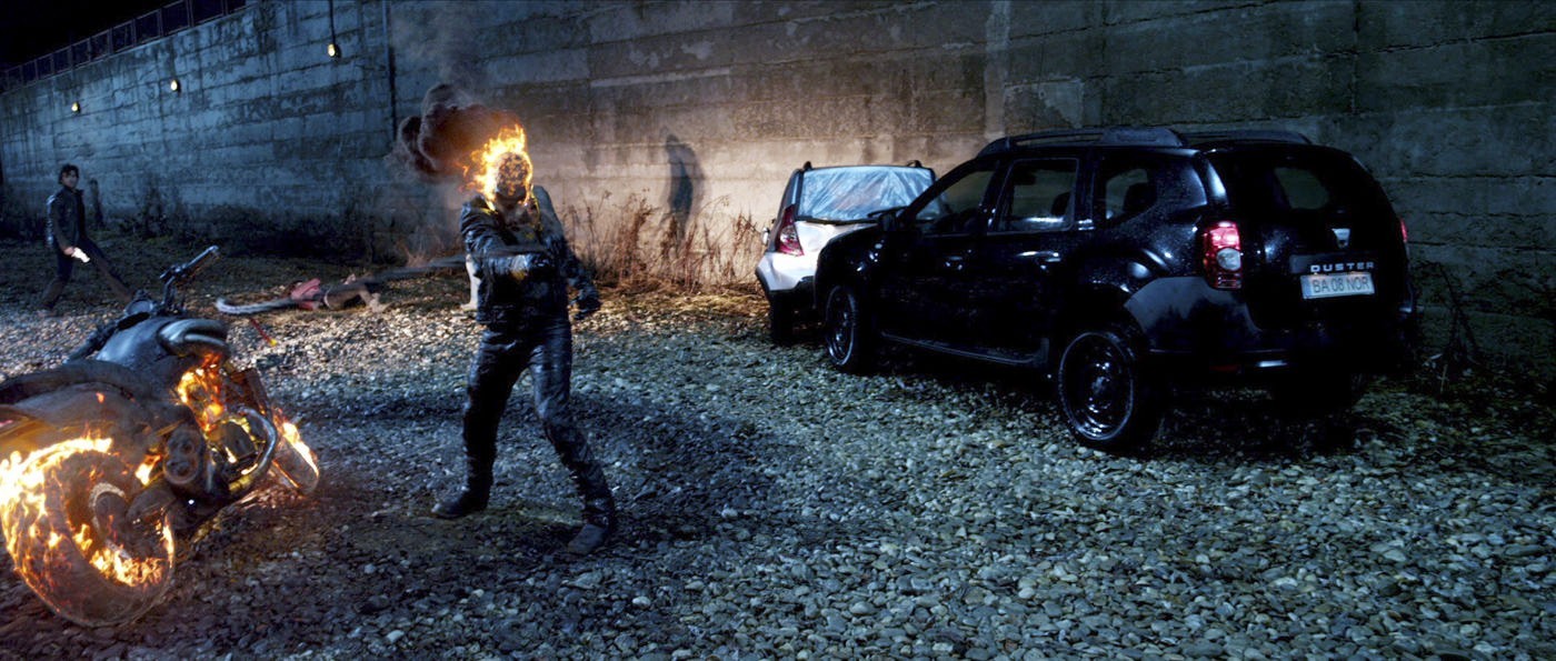A scene from Columbia Pictures' Ghost Rider: Spirit of Vengeance (2012)