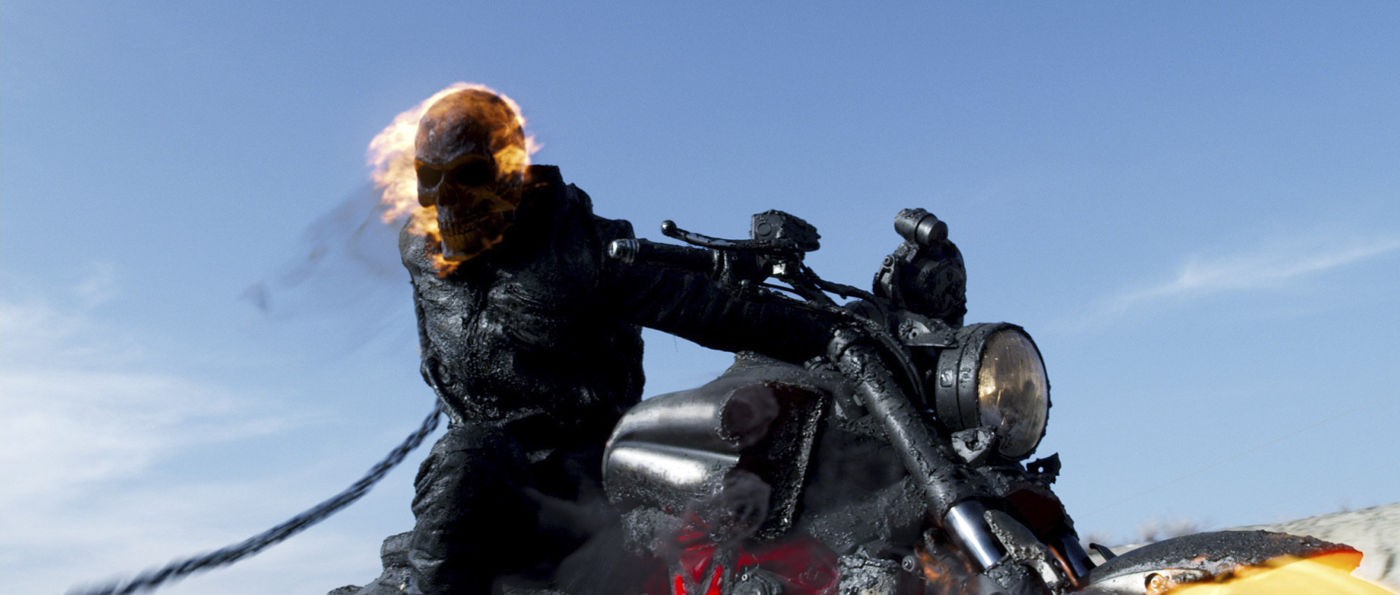 A scene from Columbia Pictures' Ghost Rider: Spirit of Vengeance (2012)