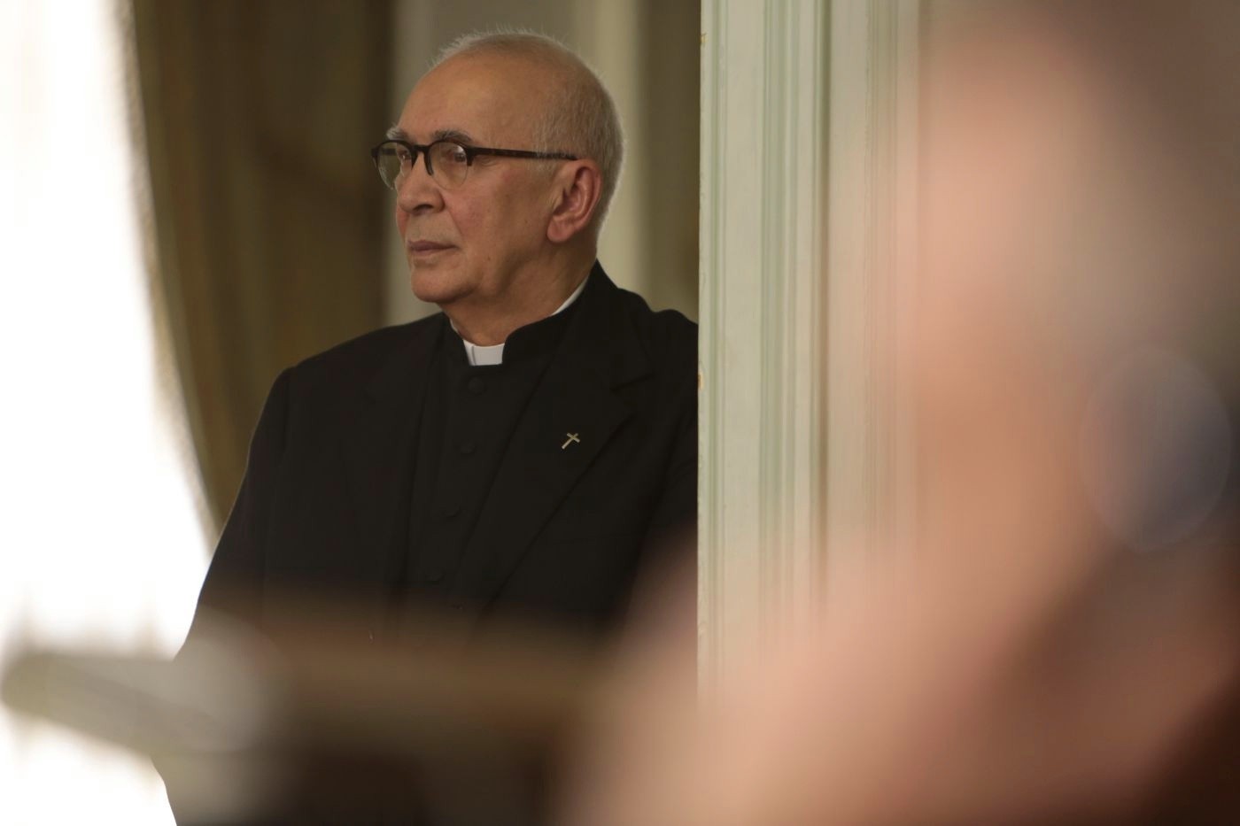 Frank Langella stars as Father Francis Tucker in Lifetime's Grace of Monaco (2015)