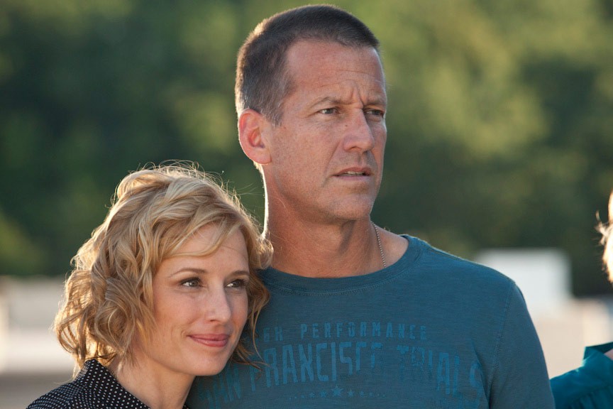 Shawnee Smith stars as Michelle Trey and James Denton stars as Johnny Trey in Lionsgate Films' Grace Unplugged (2013)