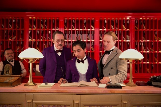 Tom Wilkinson, Tony Revolori and Ralph Fiennes in Fox Searchlight Pictures' The Grand Budapest Hotel (2014)