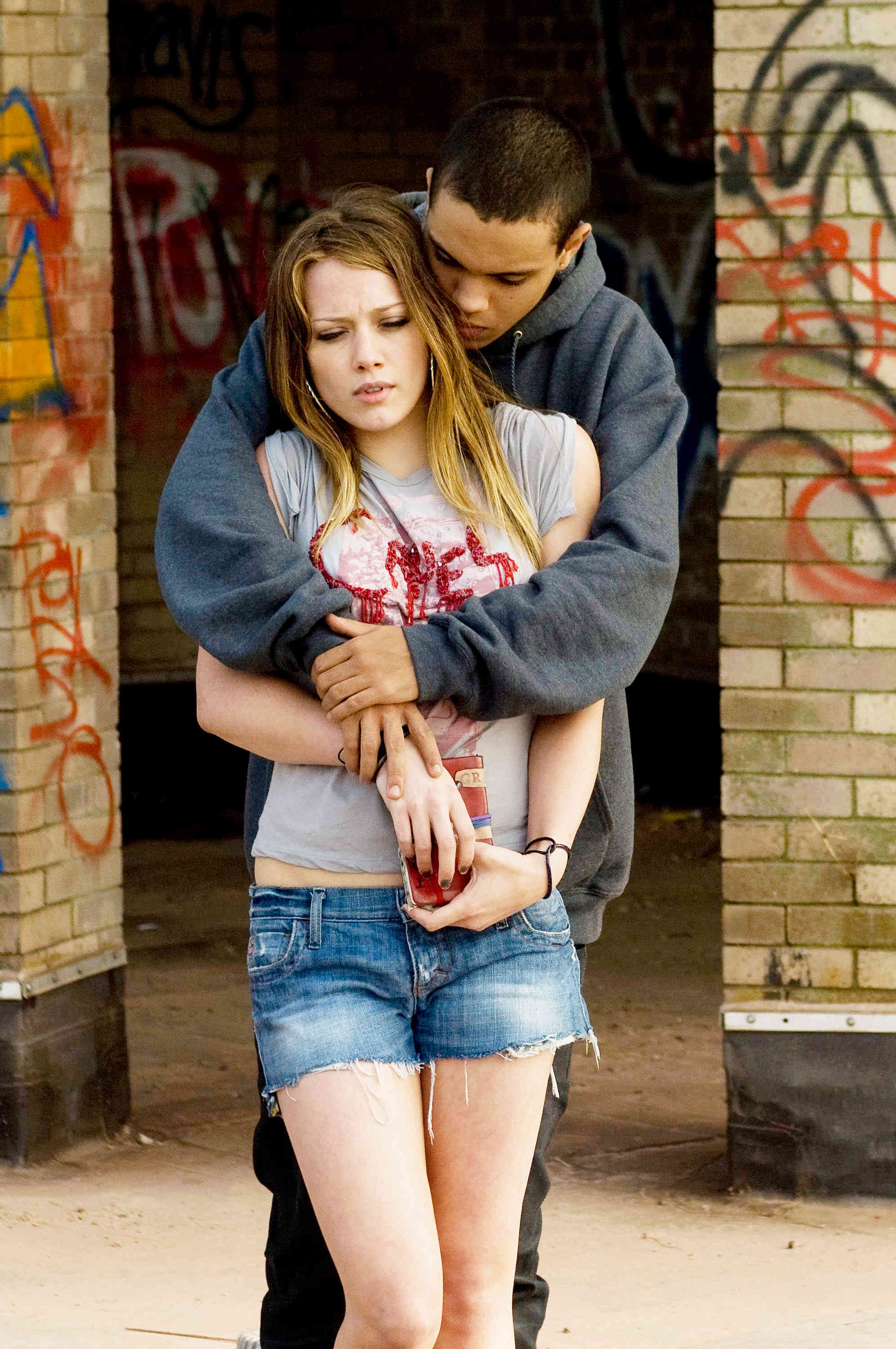 Hilary Duff stars as Greta and Evan Ross stars as Julie in Whitewater Films' Greta (2009)