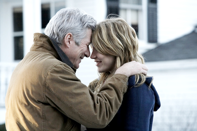Richard Gere stars as Parker Wilson and Sarah Roemer stars as Andy Wilson in Consolidated Pictures Group's Hachiko: A Dog's Story (2009)