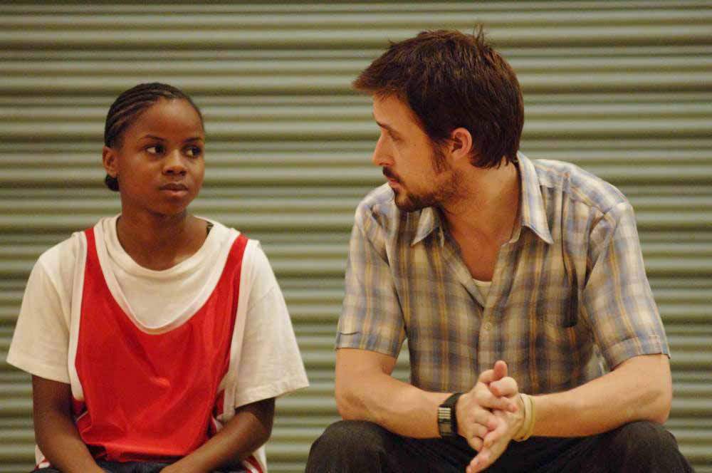 Shareeka Epps as Drey and Ryan Gosling as Dan in THINKFilm's Half Nelson (2006)