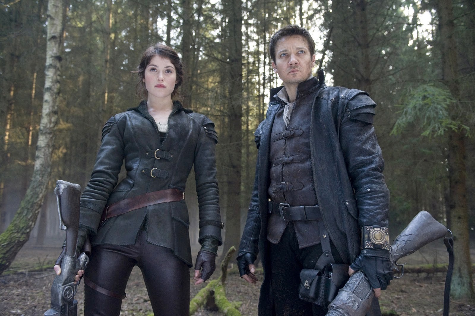 Gemma Arterton stars as Gretel and Jeremy Renner stars as Hansel in Paramount Pictures' Hansel and Gretel: Witch Hunters (2013)