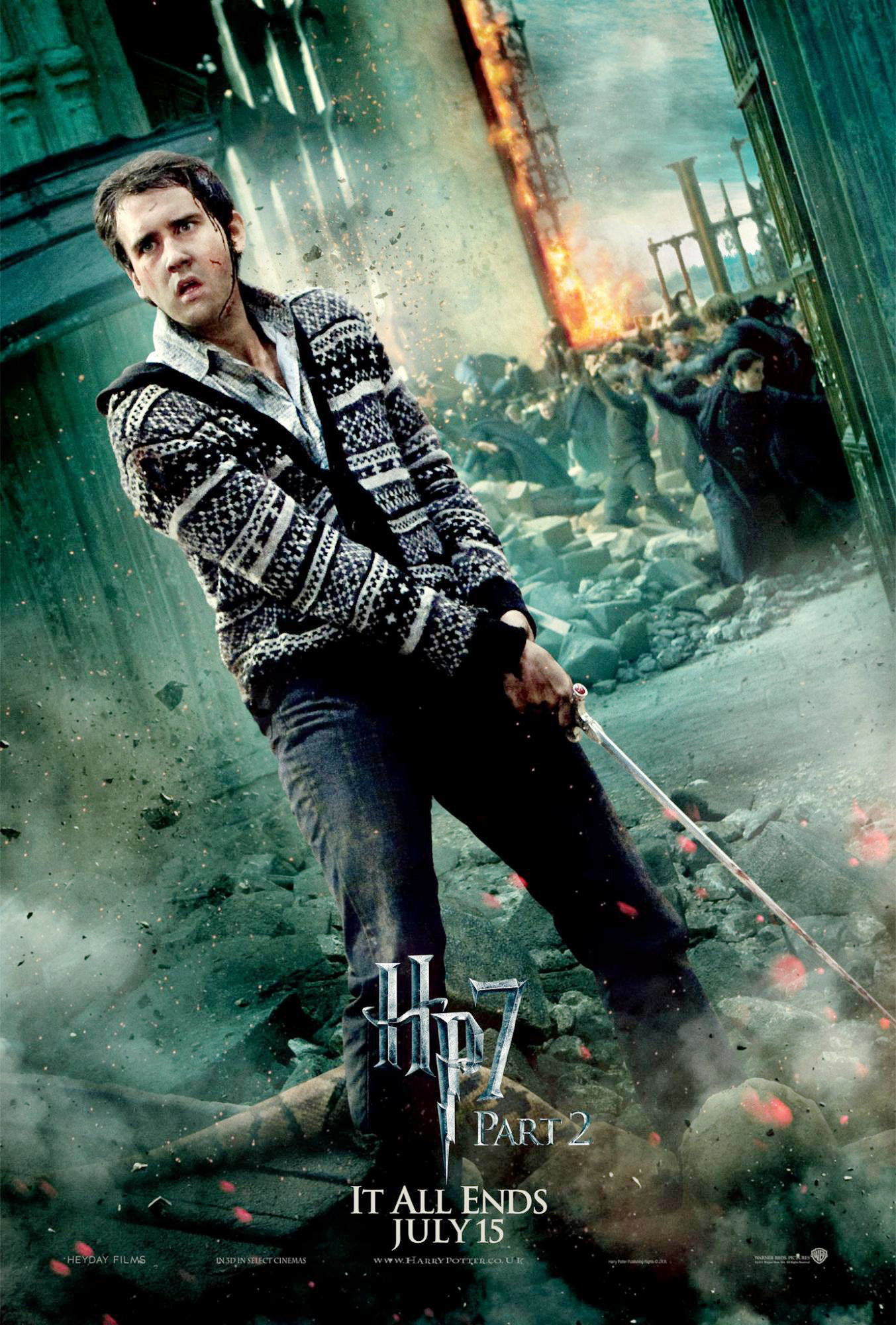 Poster of Warner Bros. Pictures' Harry Potter and the Deathly Hallows: Part II (2011)