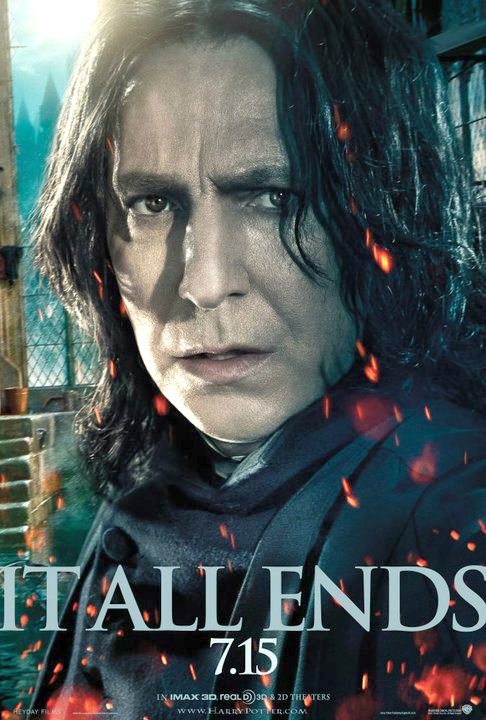 Harry Potter and the Deathly alan rickman harry potter poster. Harry Potter and the Deathly