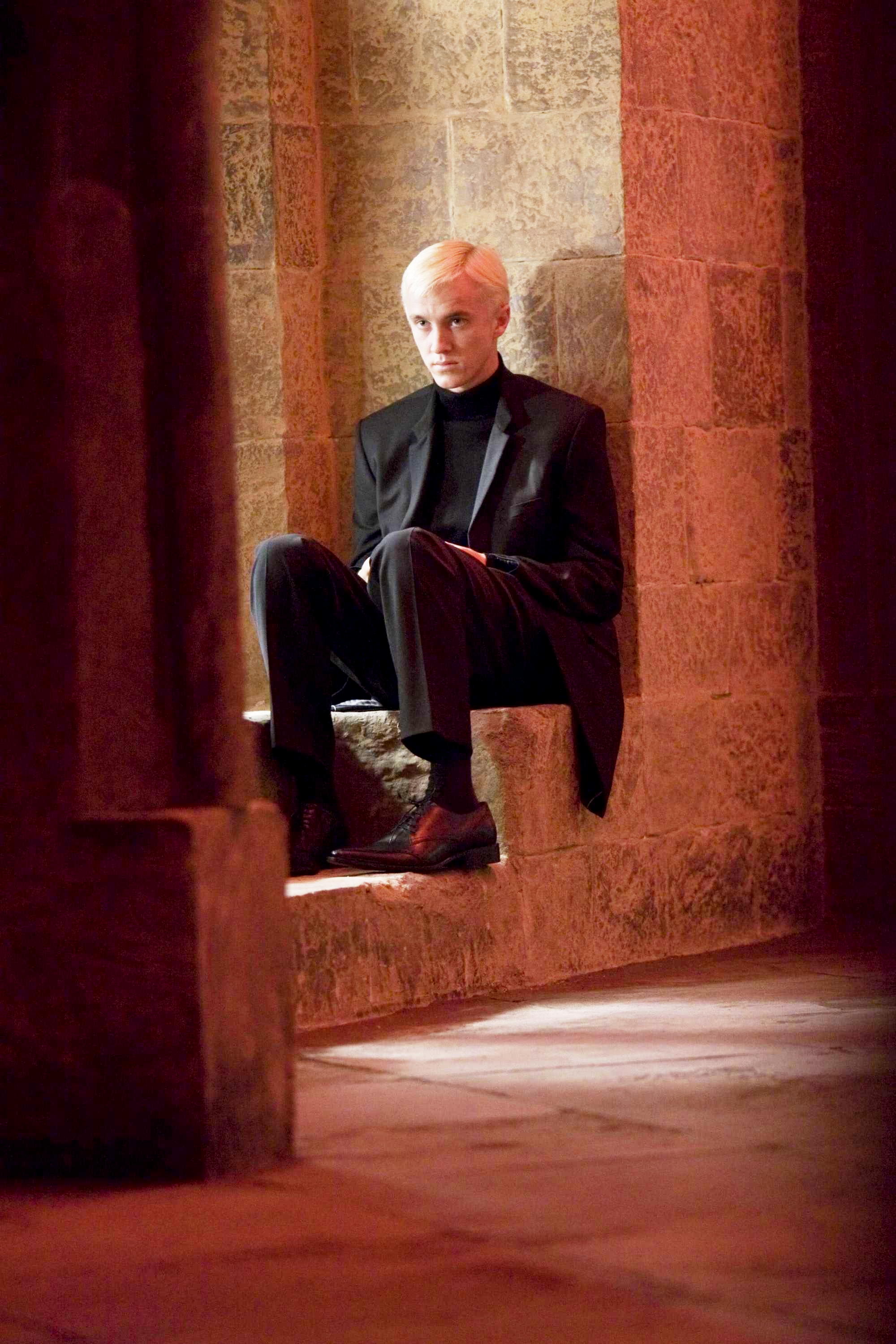 Tom Felton stars as Draco Malfoy in Warner Bros Pictures' Harry Potter and the Half-Blood Prince (2009)