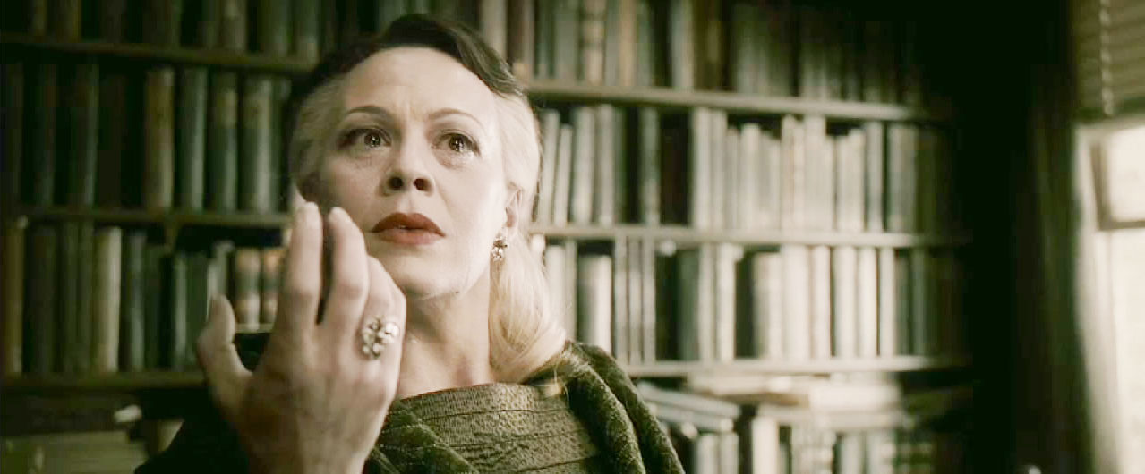 Helen McCrory stars as Narcissa Malfoy in Warner Bros Pictures' Harry Potter and the Half-Blood Prince (2009)