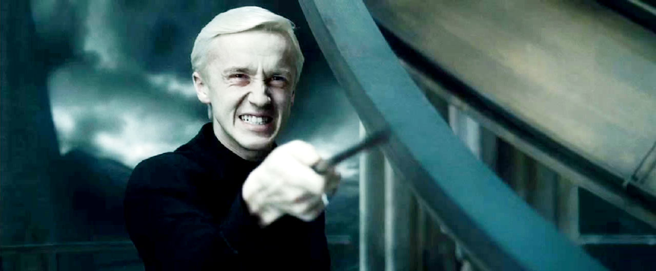 Tom Felton stars as Draco Malfoy in Warner Bros Pictures' Harry Potter and the Half-Blood Prince (2009)