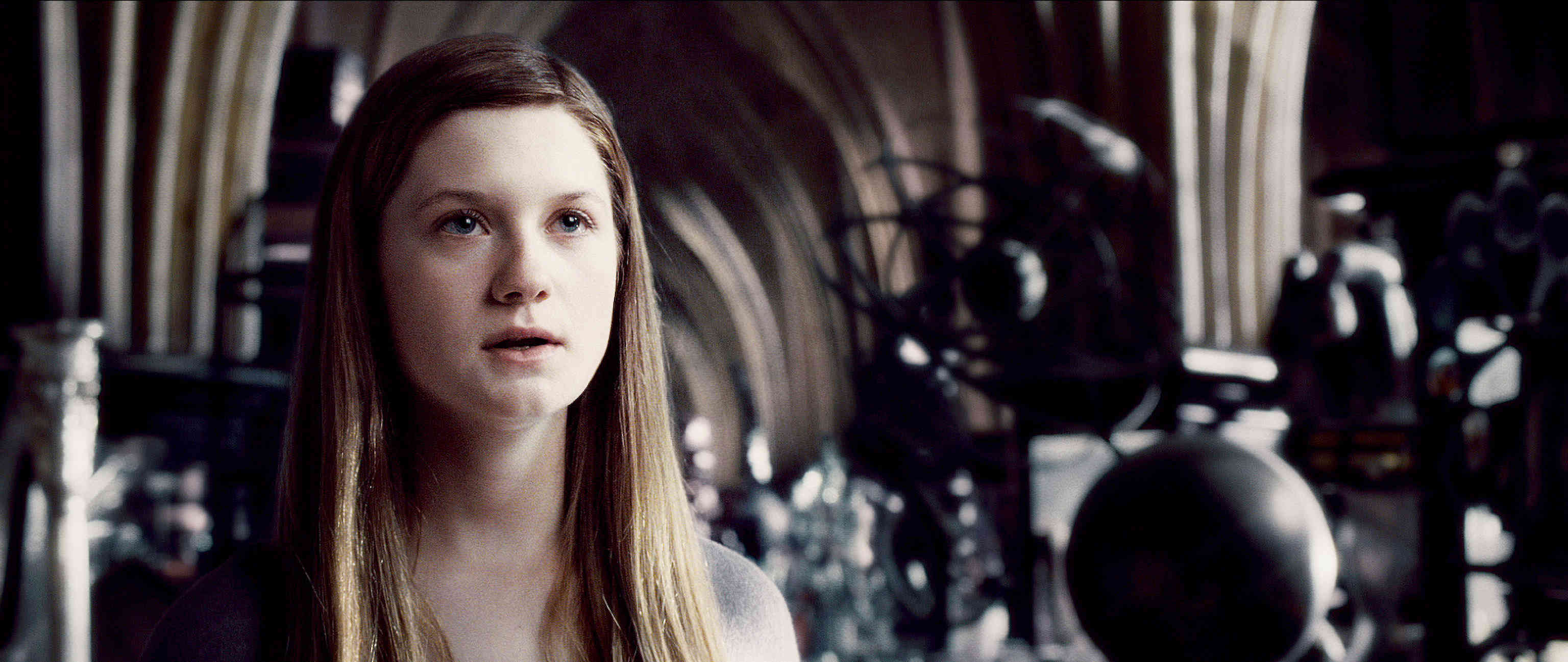 Bonnie Wright stars as Ginny Weasley in Warner Bros Pictures' Harry Potter and the Half-Blood Prince (2009)