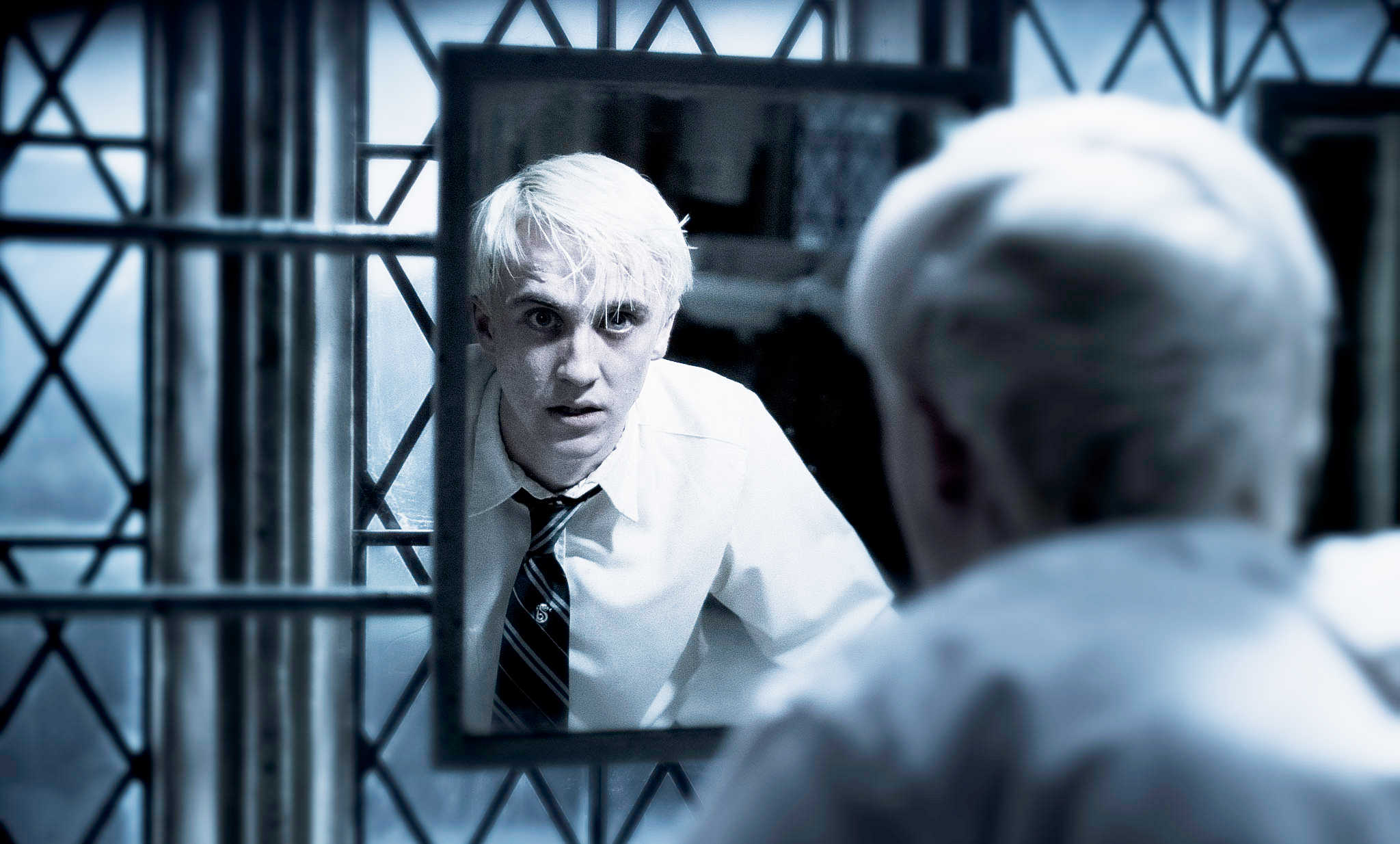 Tom Felton stars as Draco Malfoy in Warner Bros Pictures' Harry Potter and the Half-Blood Prince (2009)