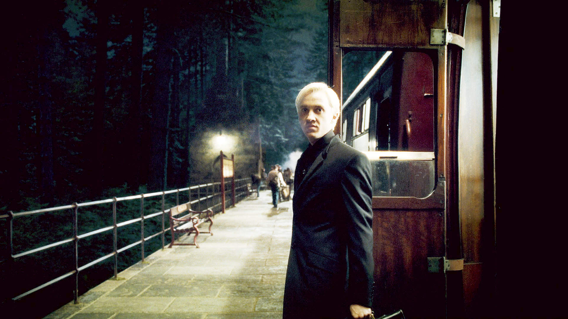 Tom Felton stars as Draco Malfoy in Warner Bros Pictures' Harry Potter and the Half-Blood Prince (2009)