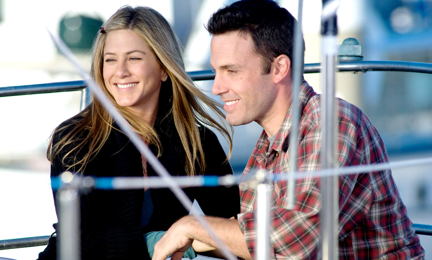 Jennifer Aniston stars as Beth and Ben Affleck stars as Neil in New Line Cinema's He's Just Not That Into You (2009)