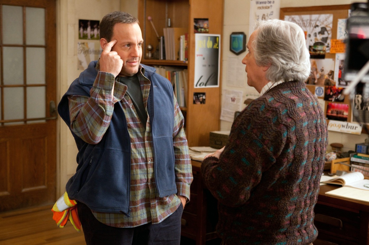 Kevin James stars as Scott Voss and Henry Winkler stars as Marty in Columbia Pictures' Here Comes the Boom (2012)