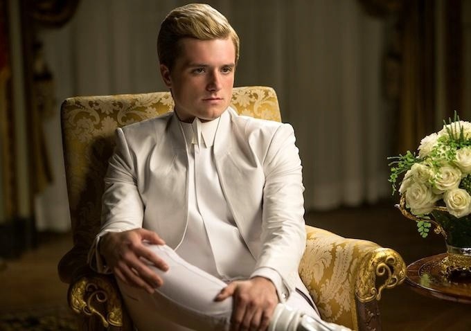 Josh Hutcherson stars as Peeta Mellark in Lionsgate Films' The Hunger Games: Mockingjay, Part 1 (2014)