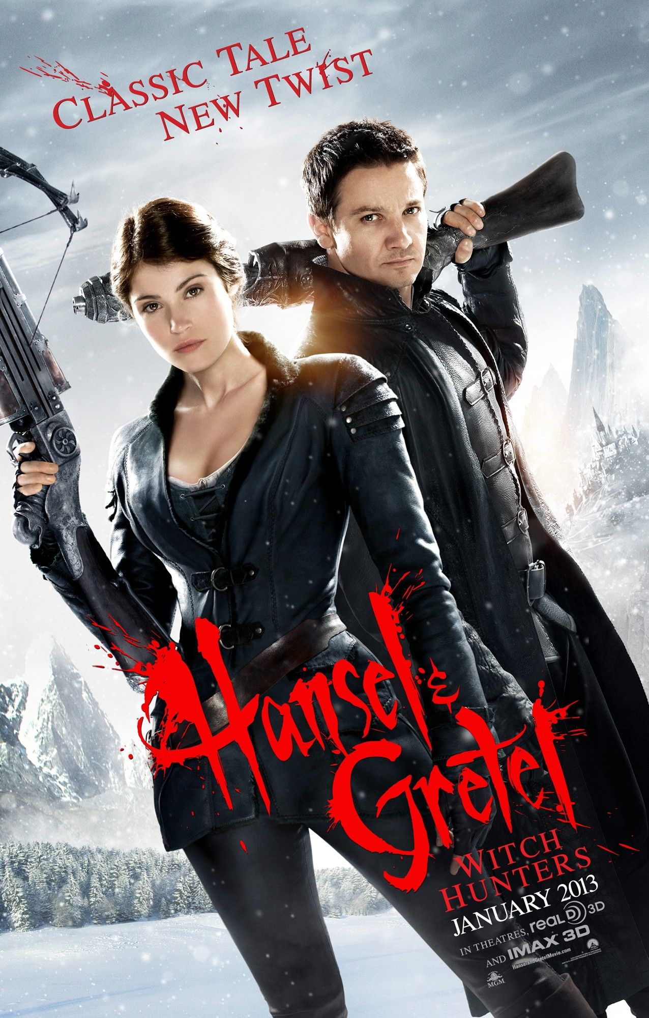 Poster of Paramount Pictures' Hansel and Gretel: Witch Hunters (2013)