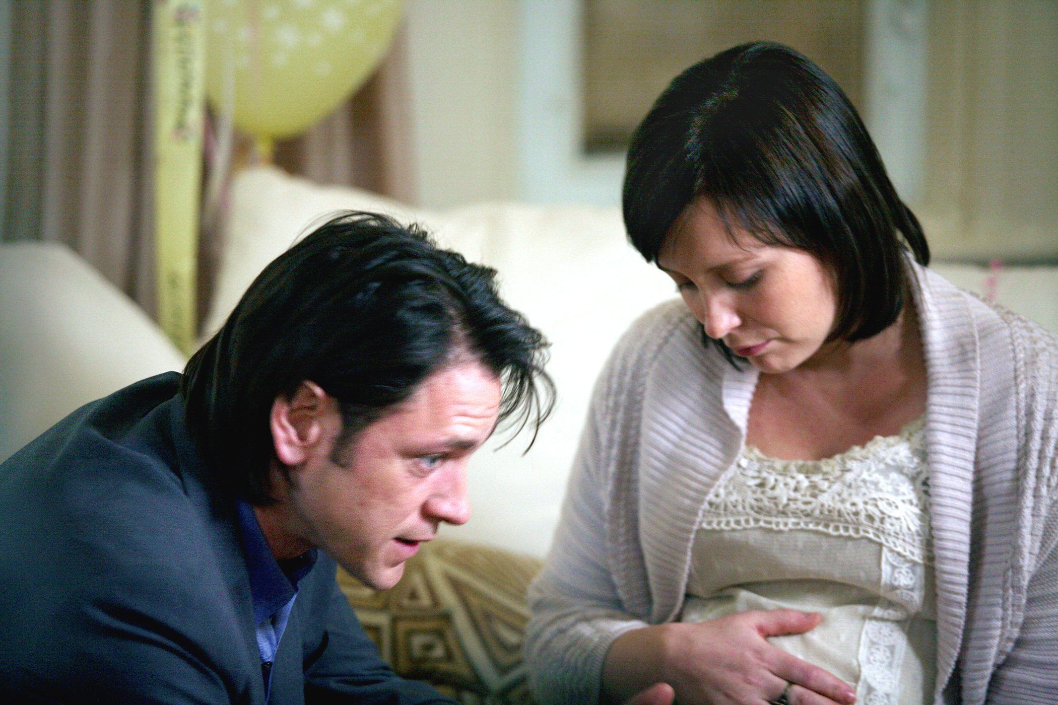 Zach Braff stars as Henry Welles and Isabelle Blais stars as Nathalie in Tribeca Film's The High Cost of Living (2011)