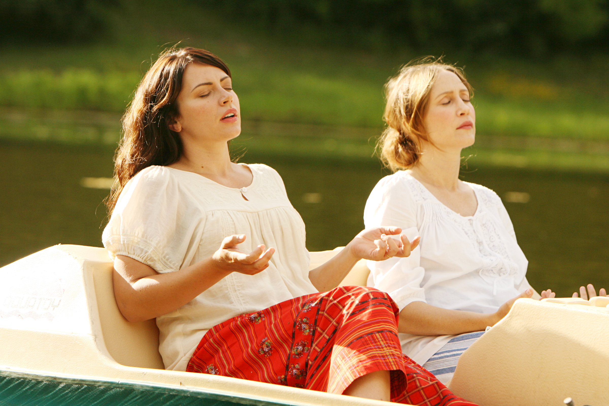 Dagmara Dominczyk stars as Annika and Vera Farmiga stars as Corinne in Sony Pictures Classics' Higher Ground (2011)