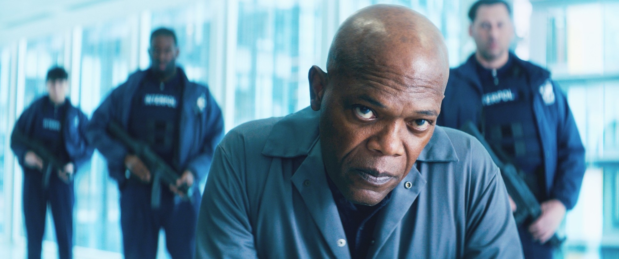 Samuel L. Jackson in Lionsgate Films' The Hitman's Bodyguard (2017)
