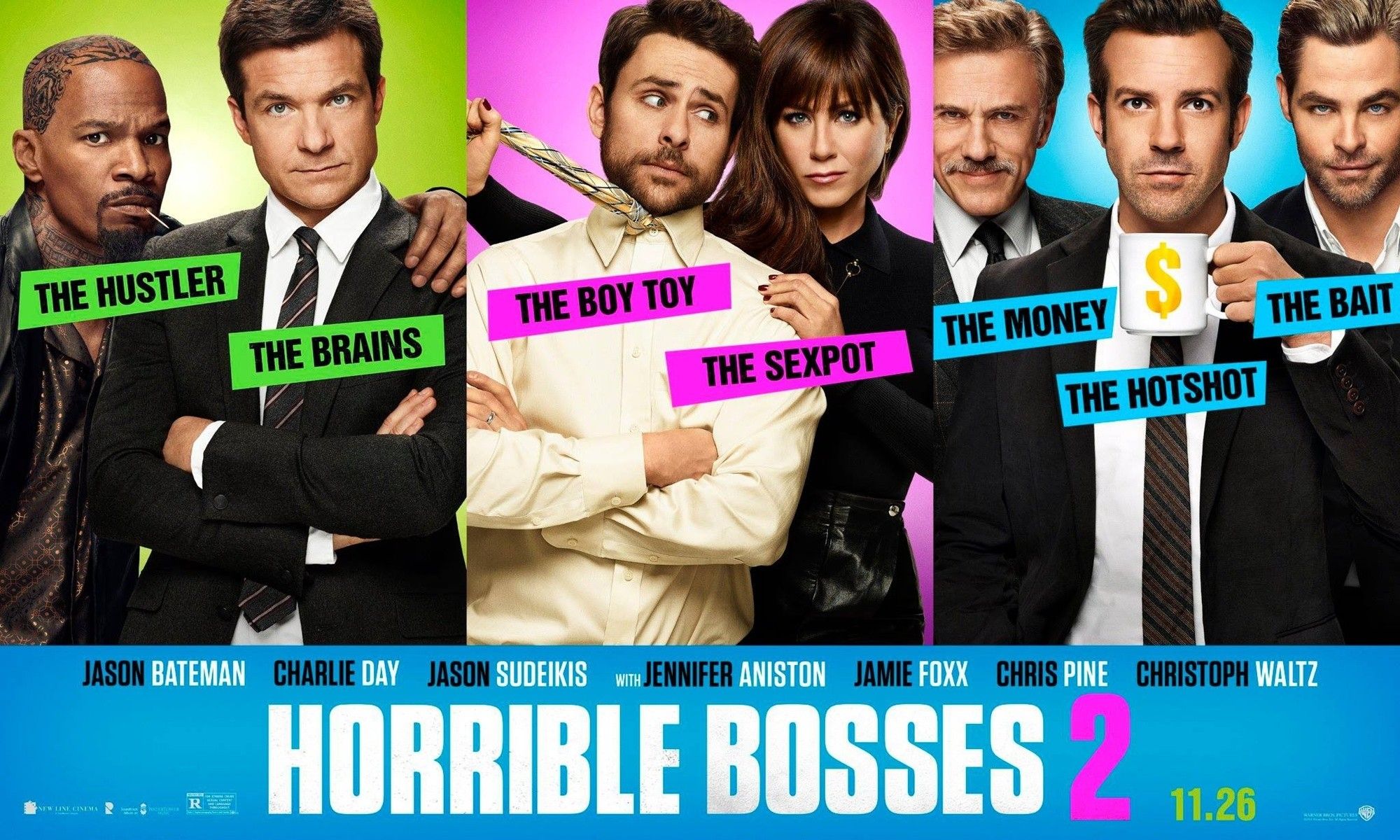 Poster of Warner Bros. Pictures' Horrible Bosses 2 (2014)