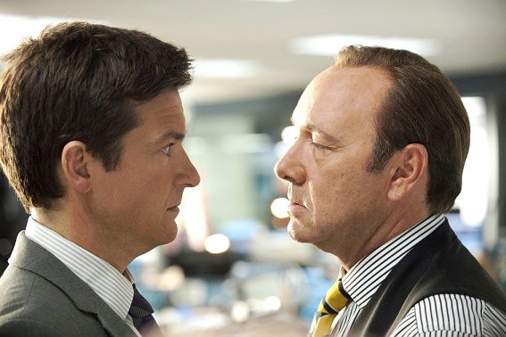 Jason Bateman stars as Nick Hendricks and Kevin Spacey stars as Dave Harken in Warner Bros. Pictures' Horrible Bosses (2011)