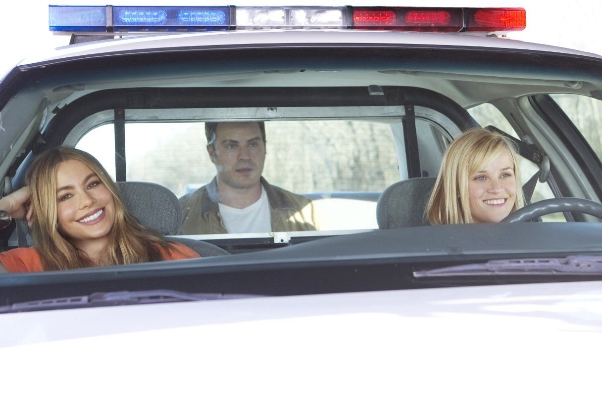 Sofia Vergara stars as Daniella and Reese Witherspoon stars as Cooper in Warner Bros. Pictures' Hot Pursuit (2015). Photo credit by Sam Emerson.