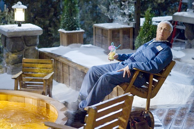 Chevy Chase stars as Repairman in MGM's Hot Tub Time Machine (2010)