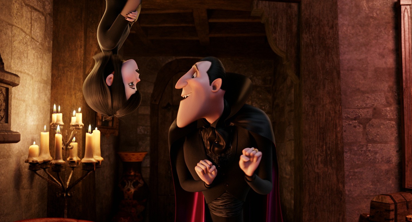 Mavis and Dracula from Columbia Pictures' Hotel Transylvania (2012)