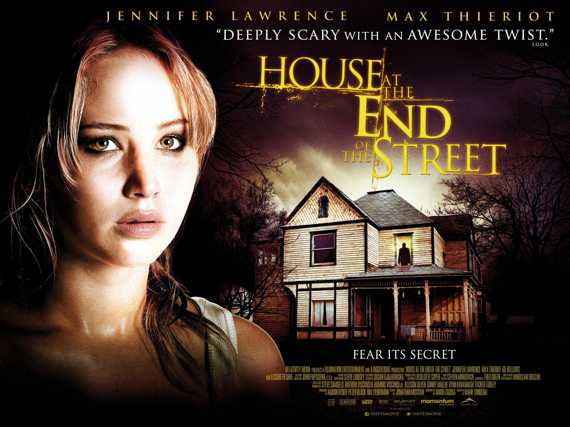 Poster of Relativity Media's House at the End of the Street (2012)