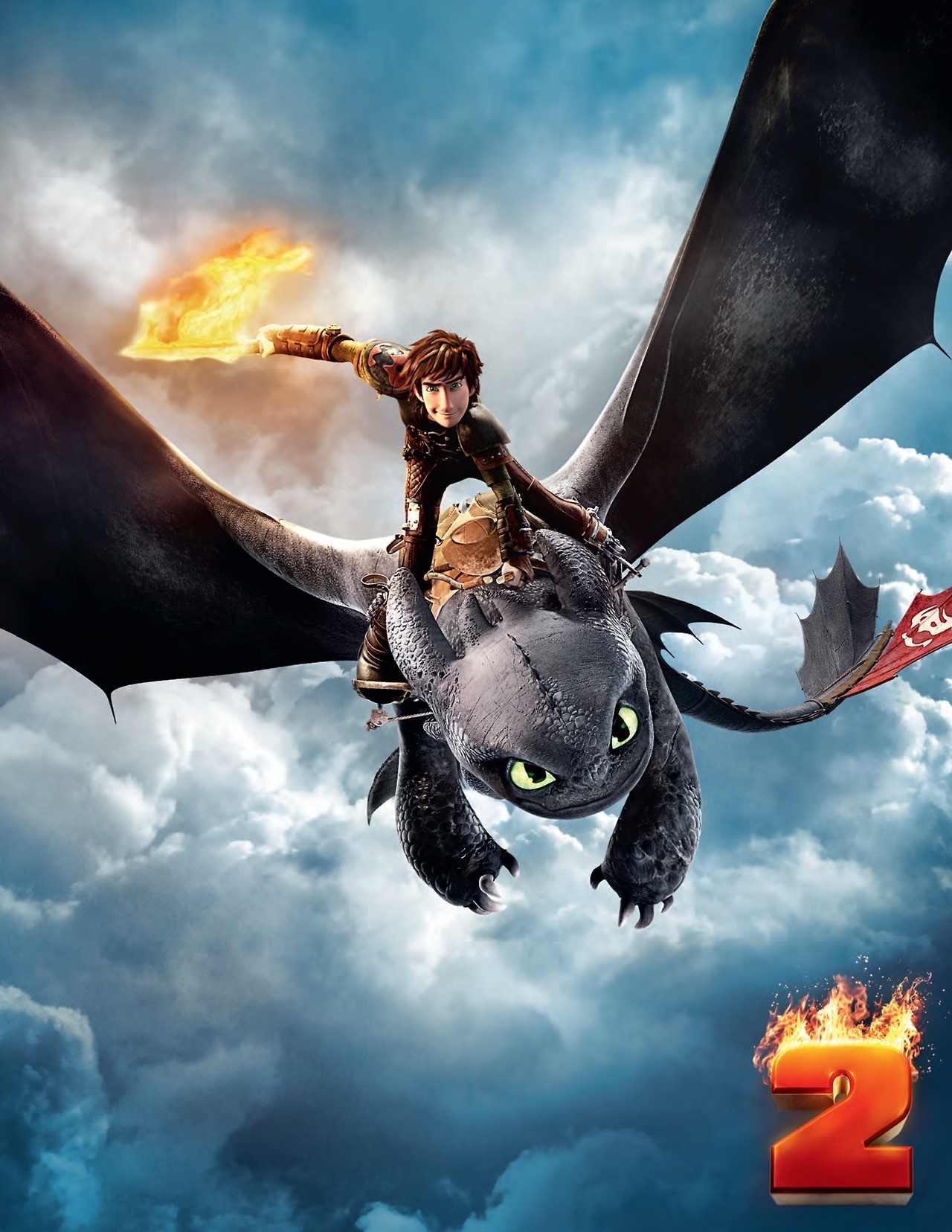 Poster of 20th Century Fox's How to Train Your Dragon 2 (2014)