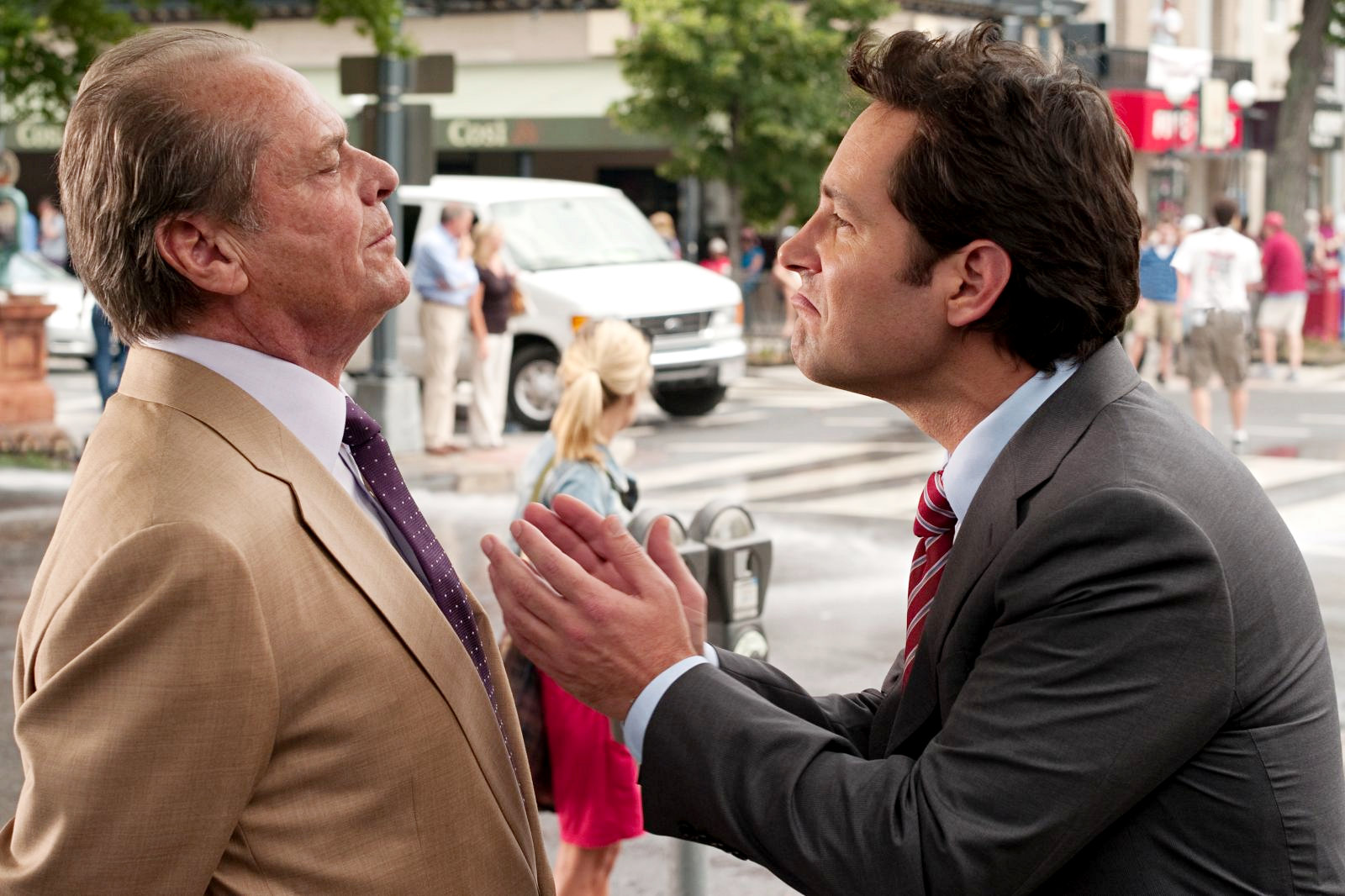 Jack Nicholson stars as Charles and Paul Rudd stars as George in Columbia Pictures' How Do You Know (2010)
