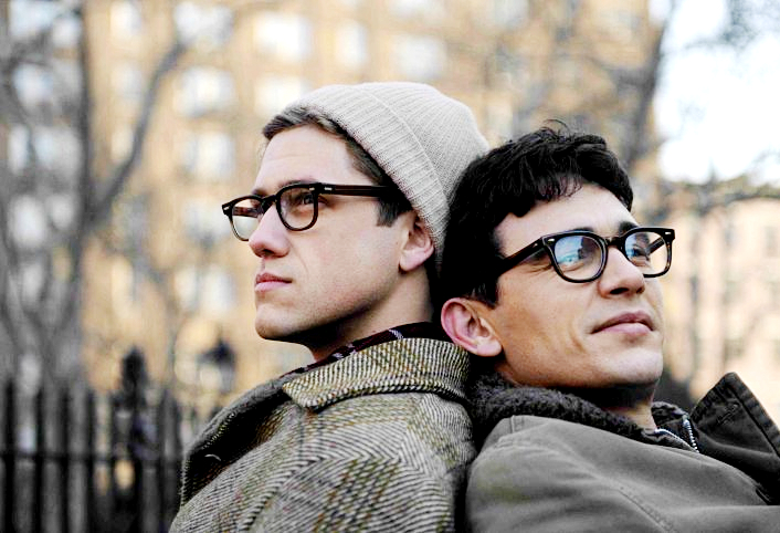 James Franco stars as Allen Ginsberg and Aaron Tveit stars as Peter Orlovsky in Oscilloscope Laboratories' Howl (2010)