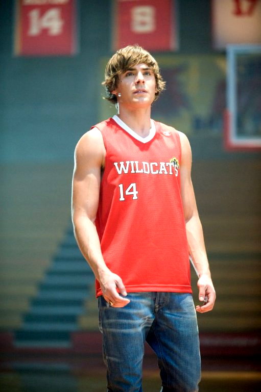 Zac Efron stars as Troy Bolton in Walt Disney Pictures' High School Musical 3: Senior Year (2008)