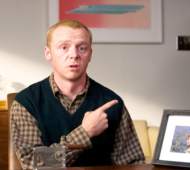 Simon Pegg stars as Sidney Young in MGM's How to Lose Friends & Alienate People (2008)