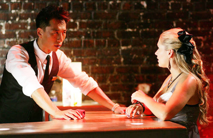 James Kyson Lee stars as Aaron and Lindsay Richards stars as Nomi in I Lied About Everything Pictures' How to Make Love to a Woman (2009)