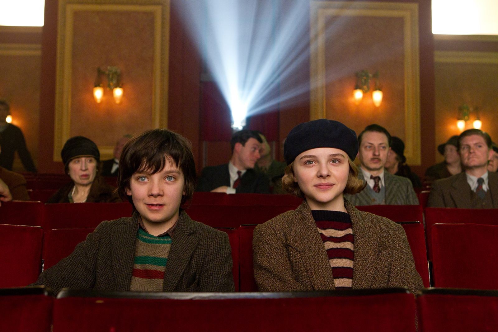 Asa Butterfield stars as Hugo Cabret snd Chloe Moretz stars as Isabelle in Paramount Pictures' Hugo (2011)