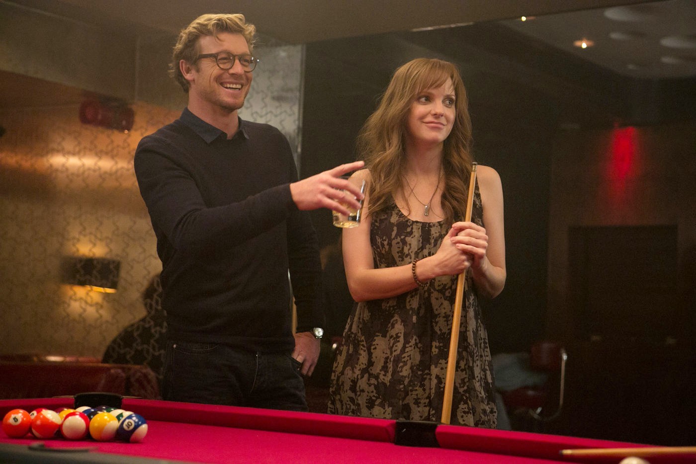 Simon Baker and Anna Faris in Magnolia Pictures' I Give It a Year (2013). Photo credit by Giles Keyte.