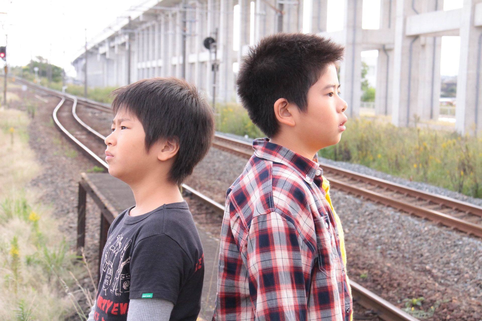 Koki Maeda and Ohshiro Maeda in Magnolia Pictures' I Wish (2012)