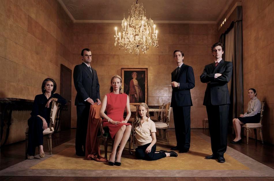 Marisa Berenson, Pippo Delbono, Tilda Swinton, Alba Rohrwacher, Mattia Zaccaro, Flavio Parenti and Maria Paiato in Magnolia Pictures' I Am Love (2010)