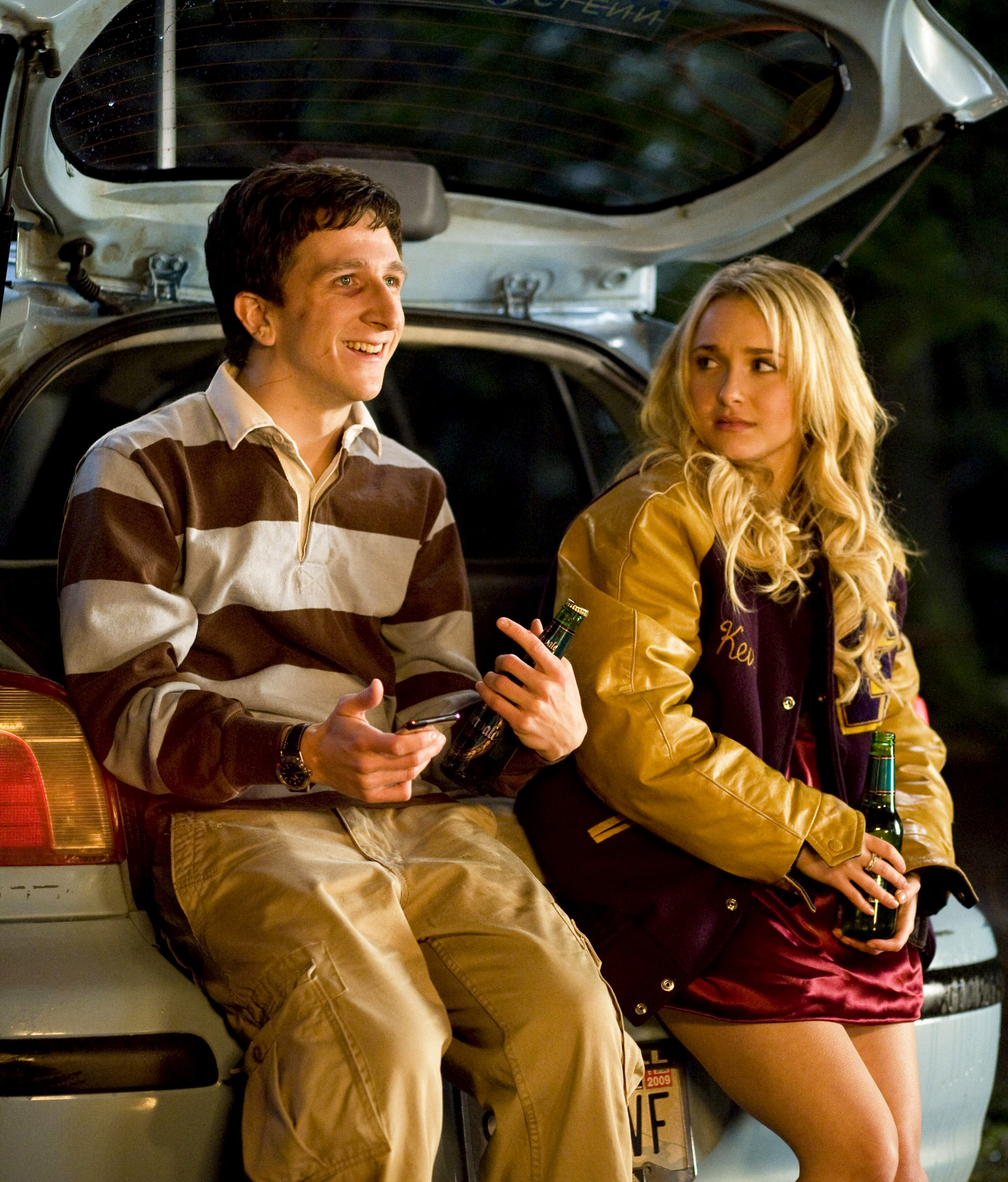 Paul Rust stars as Denis Cooverman and Hayden Panettiere stars as Beth Cooper in Fox Atomic's I Love You, Beth Cooper (2009)