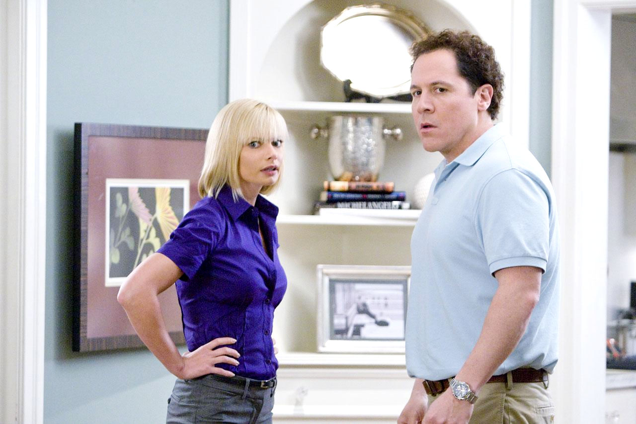 Jaime Pressly and Jon Favreau (Barry) in DreamWorks Pictures' I Love You, Man (2009)