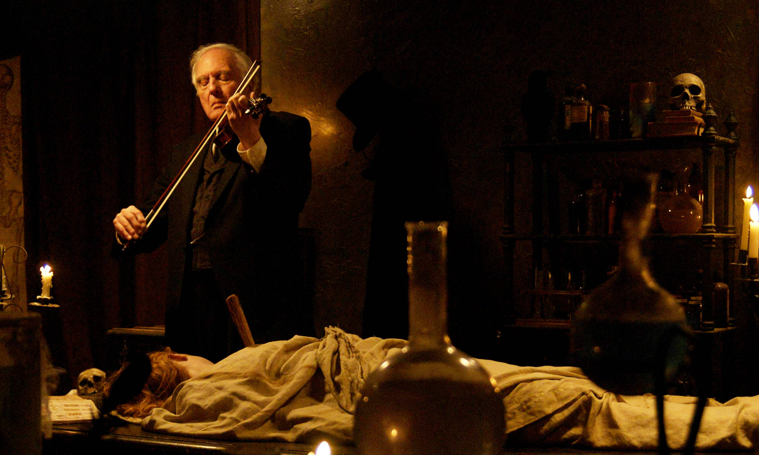 Angus Scrimm stars as Dr. Vernon Quint in IFC Films' I Sell the Dead (2009)