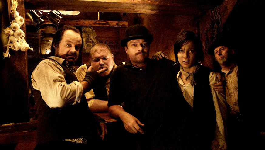 Larry Fessenden, Joel Garland, and Daniel Manche in IFC Films' I Sell the Dead (2009)