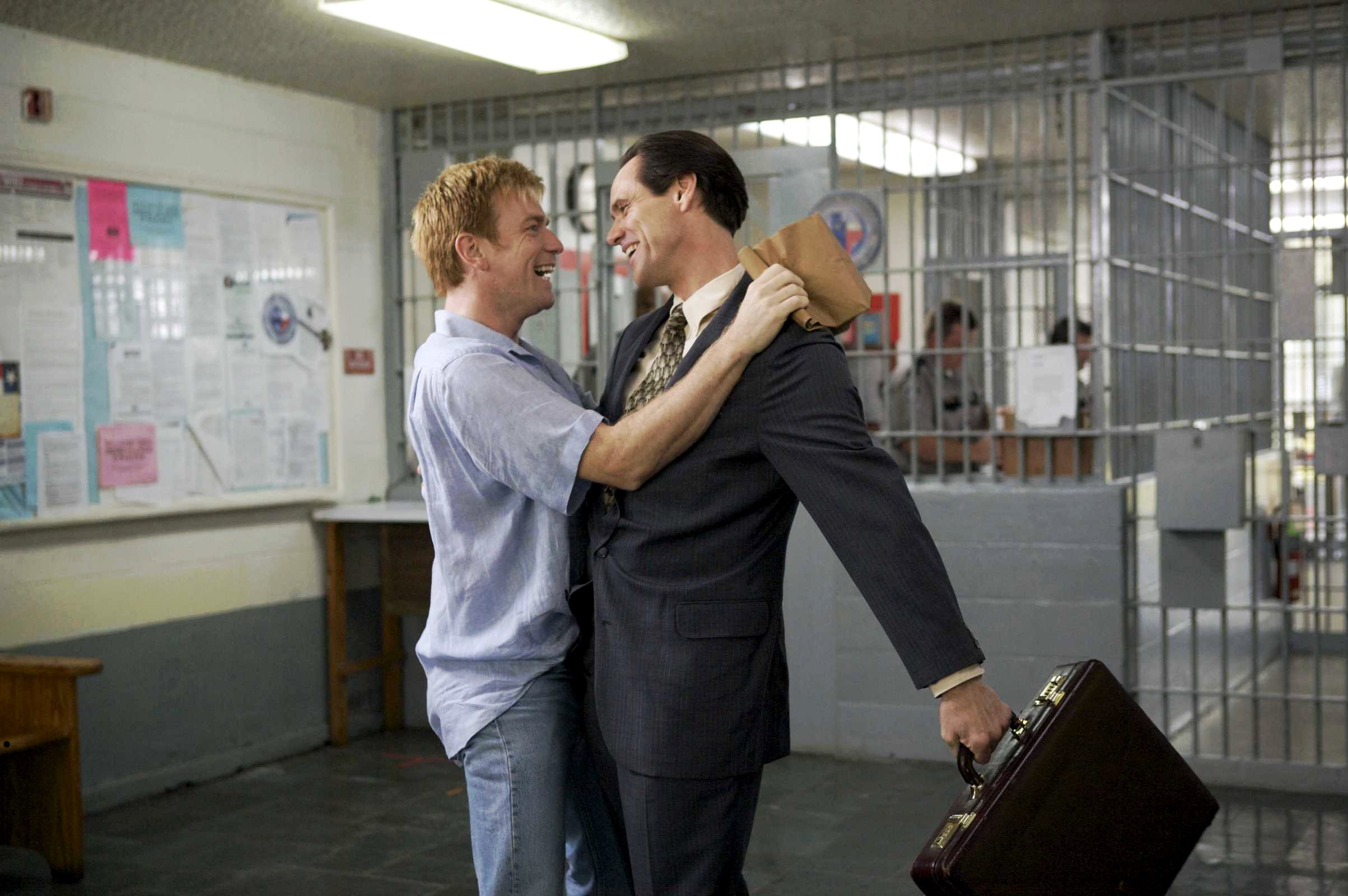 Ewan McGregor stars as Phillip Morris and Jim Carrey stars as Steven Russell in Roadside Attractions' I Love You Phillip Morris (2010)