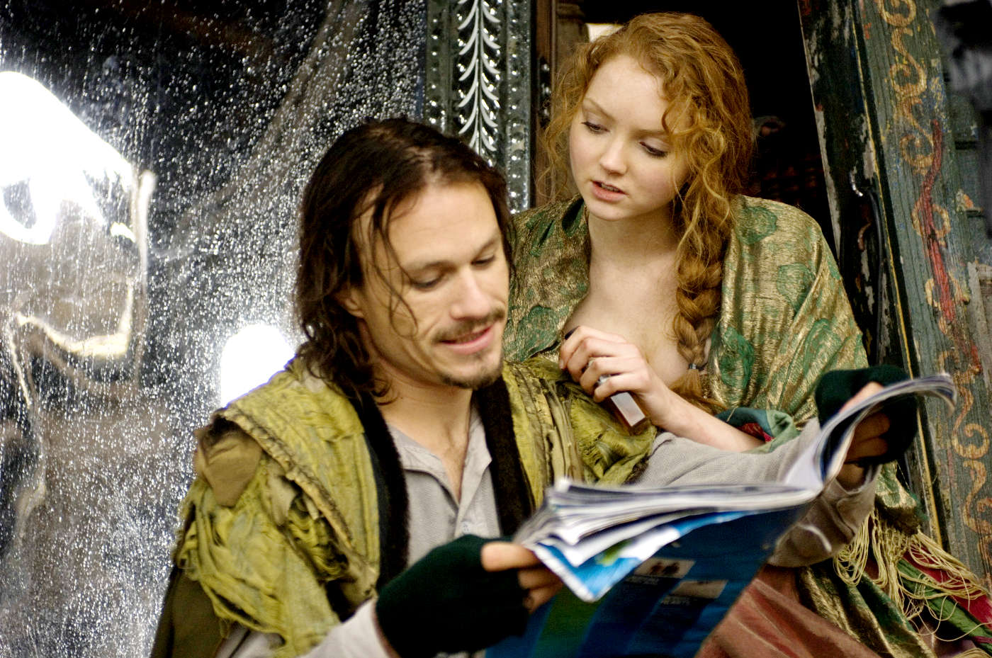 Heath Ledger stars as Tony and Lily Cole stars as Valentina in Sony Pictures Classics' The Imaginarium of Doctor Parnassus (2009)