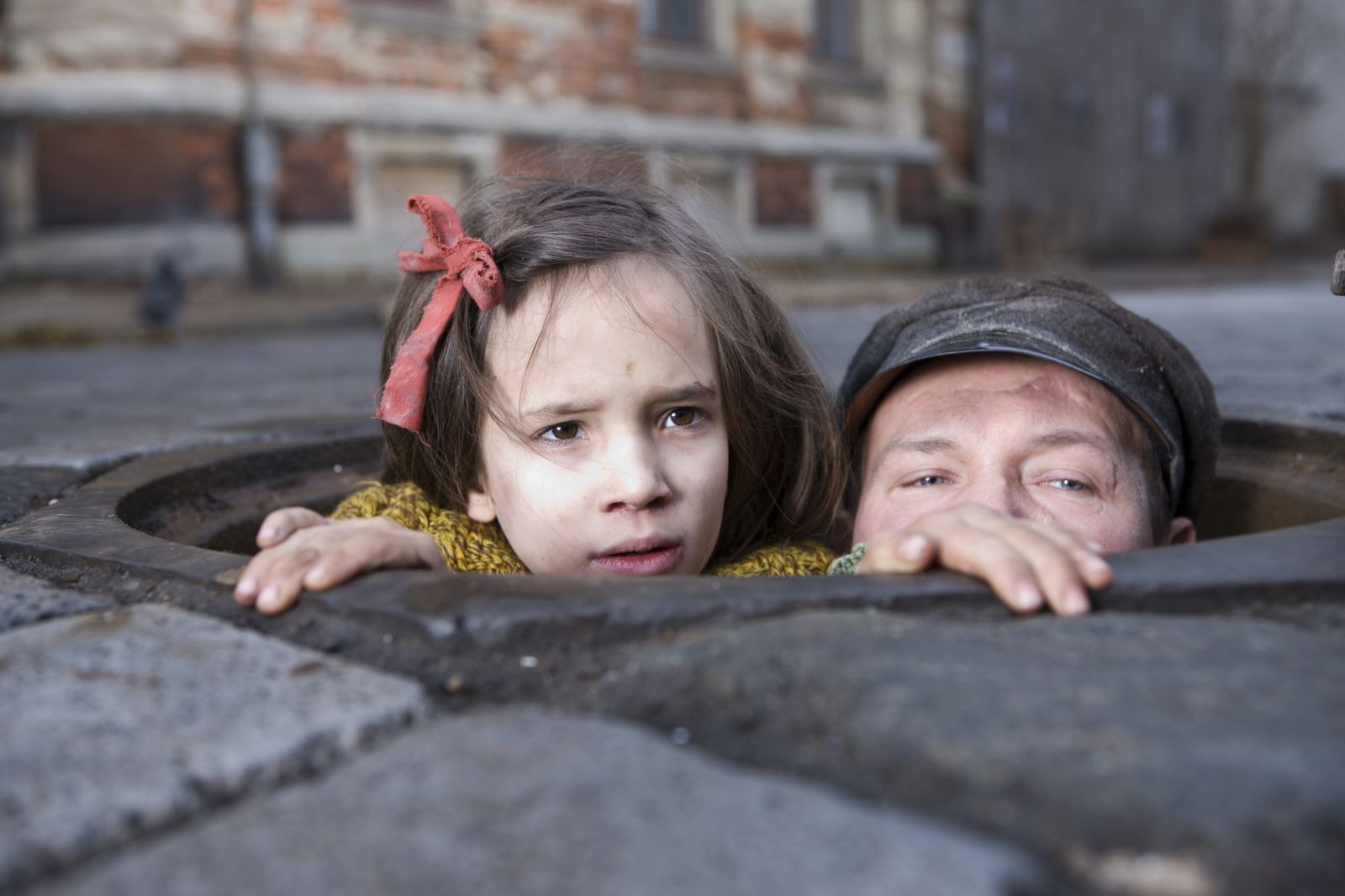 Milla Bankowicz stars as Krystyna Chiger and Robert Wieckiewicz stars as Leopold Soha in Sony Pictures Classics' In Darkness (2012)