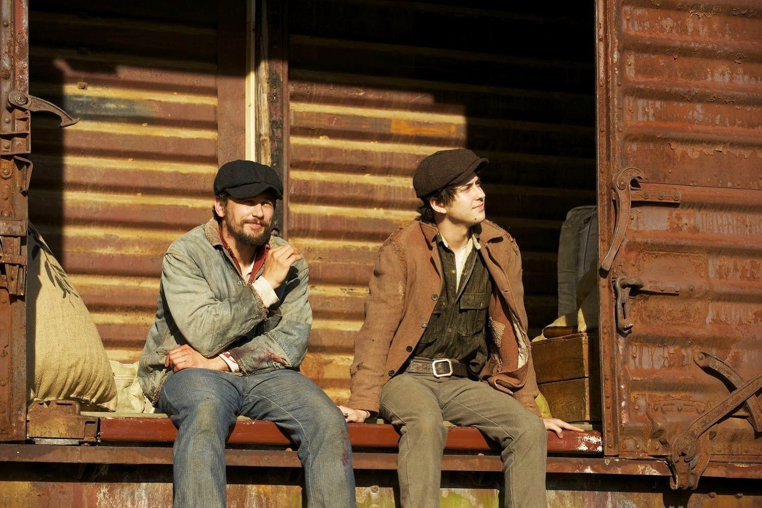 James Franco stars as Mac and Nat Wolff stars as Jim in Momentum Pictures' In Dubious Battle (2017)