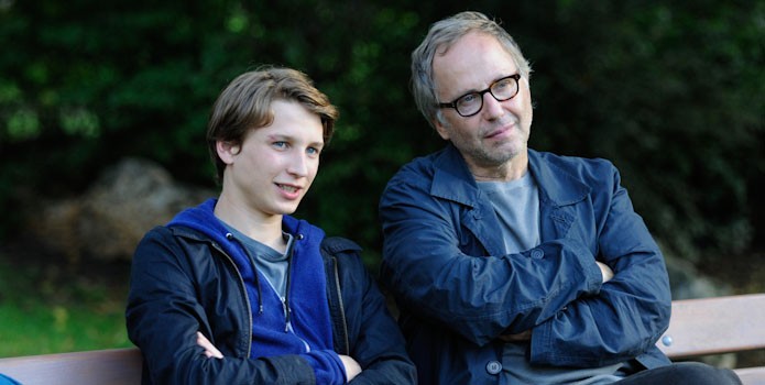 Ernst Umhauer and Fabrice Luchini in Cohen Media Group's In the House (2013)
