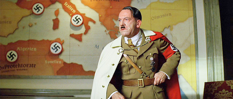 Martin Wuttke stars as Adolf Hitler in The Weinstein Company's Inglourious Basterds (2009)